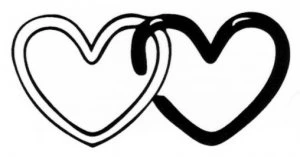 Tv&aring; hj&auml;rtan