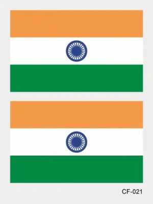 Indiens flagga