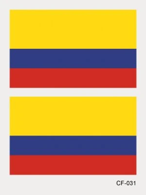 Colombias flagga