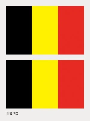 Belgiens flagga