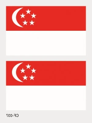 Singapores flagga