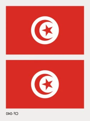 Tunisiens flagga