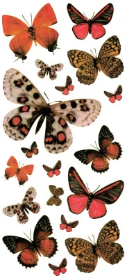 Verklighetstrogna fjärilar