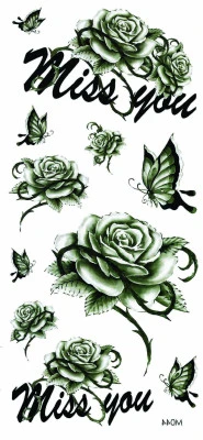 Miss You Blommor & Fj&auml;rilar