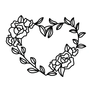 Roses Flower Wreath