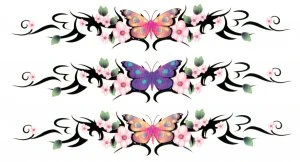 Fj&auml;rilar och blommor